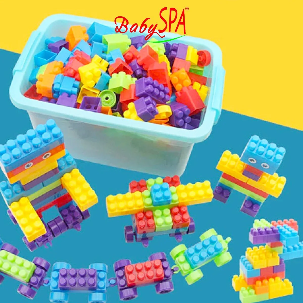 BabySPA Building Blocks for Kids Building Blocks Toy for Kids Puzzle BabySPA